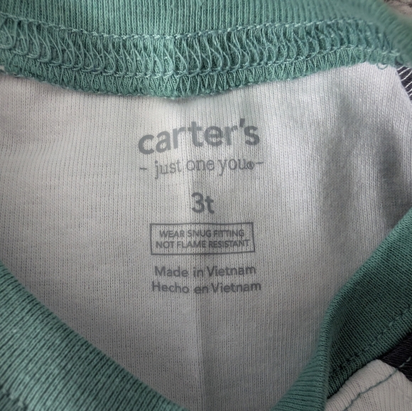 Toddler boys 4 piece dinosaur pajamas set - Picture 3 of 3